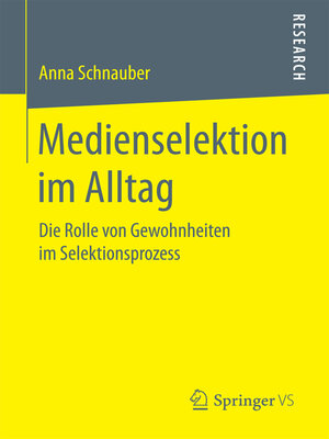 cover image of Medienselektion im Alltag